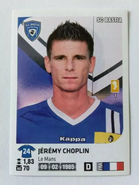 Foot 2012-13 - Jeremy Choplin - SC Bastia