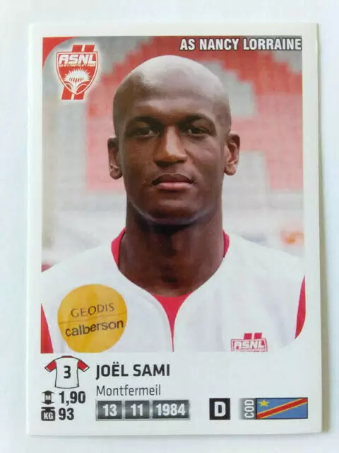 Foot 2012-13 (France) - Joel Sami - AS Nancy Lorraine