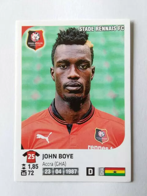 Foot 2012-13 (France) - John Boye - Stade Rennais FC