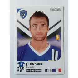 Julien Sable - SC Bastia