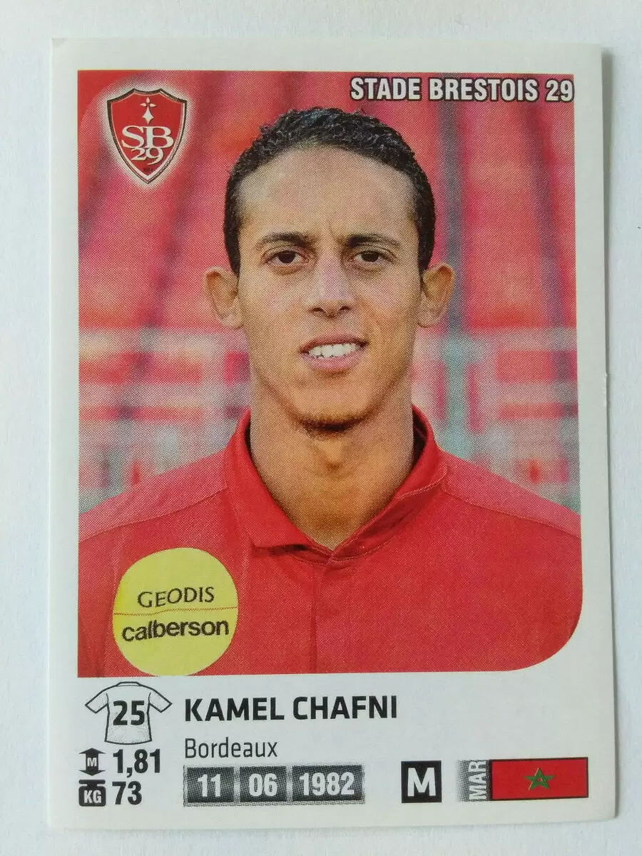 Foot 2012-13 - Kamel Chafni - Stade Brestois 29