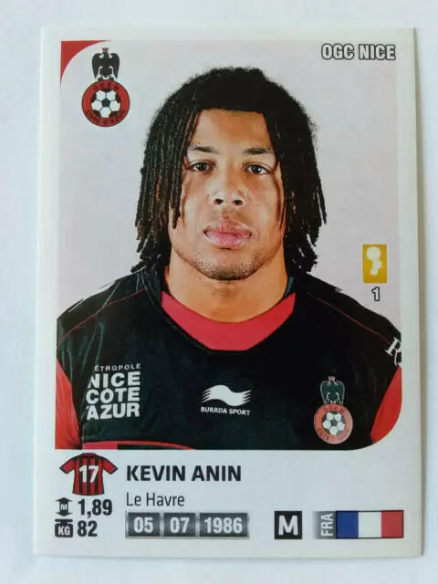 Foot 2012-13 - Kevin Anin - OGC Nice