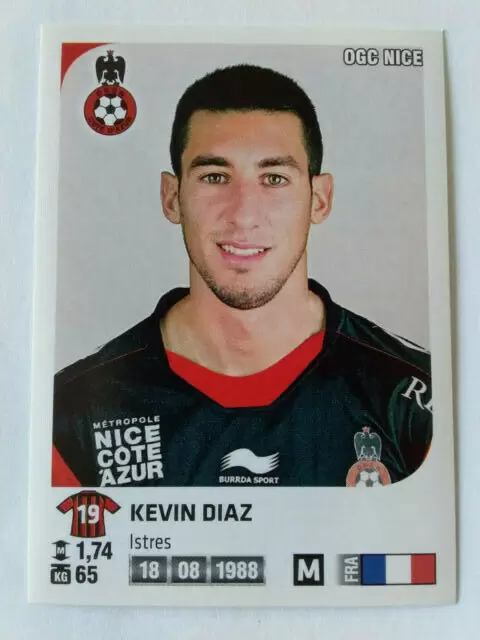 Foot 2012-13 - Kevin Diaz - OGC Nice