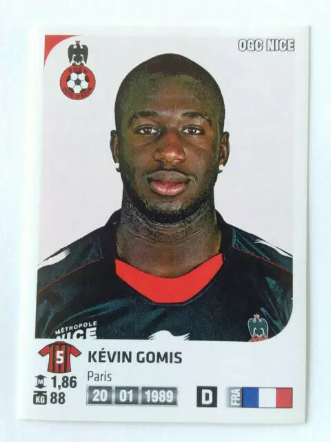 Foot 2012-13 (France) - Kevin Gomis - OGC Nice