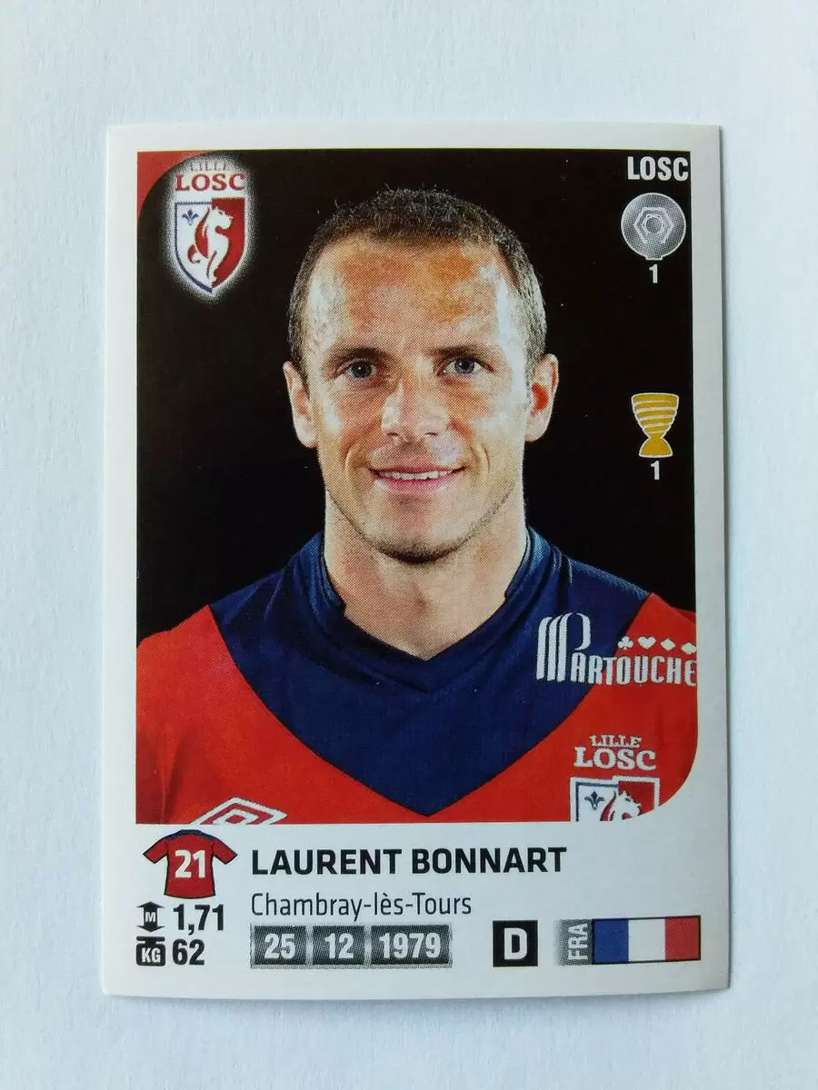 Foot 2012-13 - Laurent Bonnart - LOSC