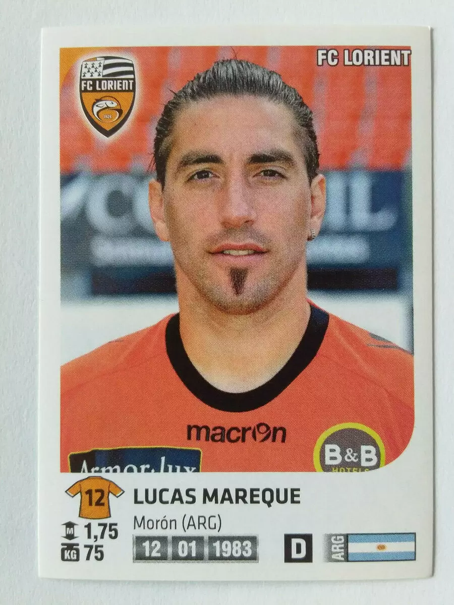 Foot 2012-13 - Lucas Mareque - FC Lorient