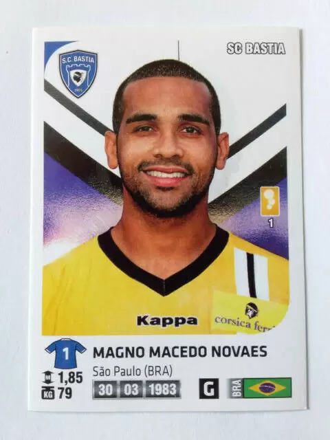 Foot 2012-13 - Magno Macedo Novaes - SC Bastia