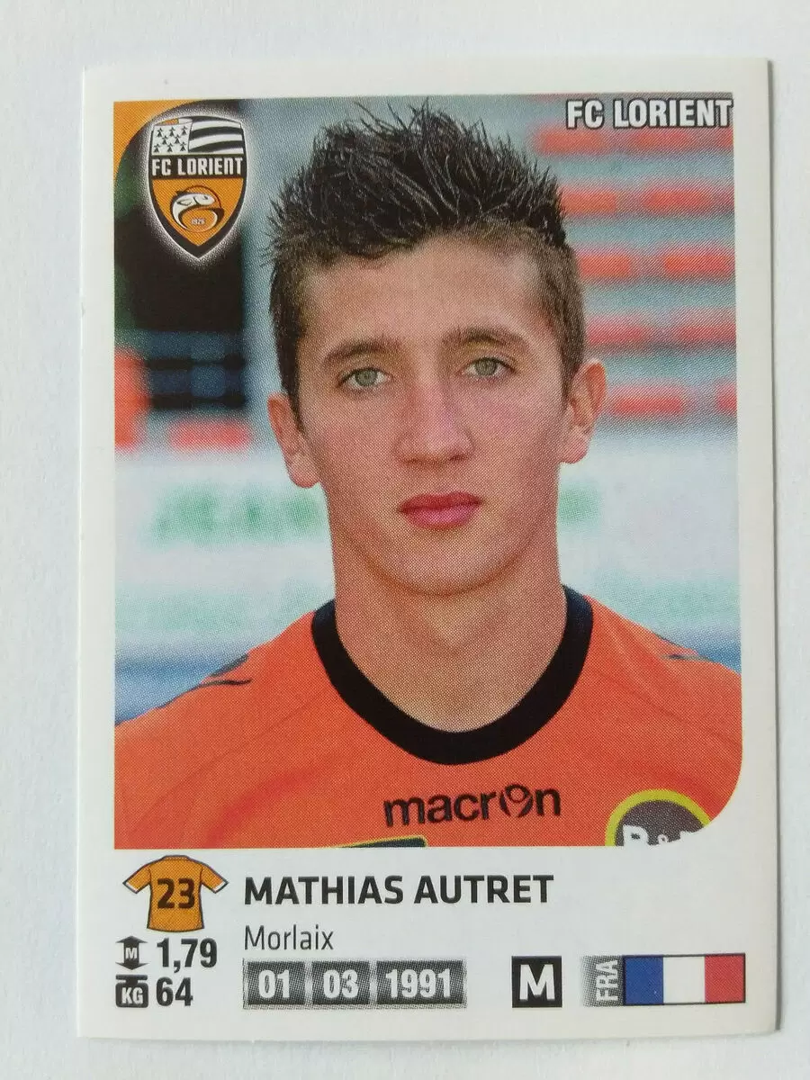 Foot 2012-13 (France) - Mathias Autret - FC Lorient