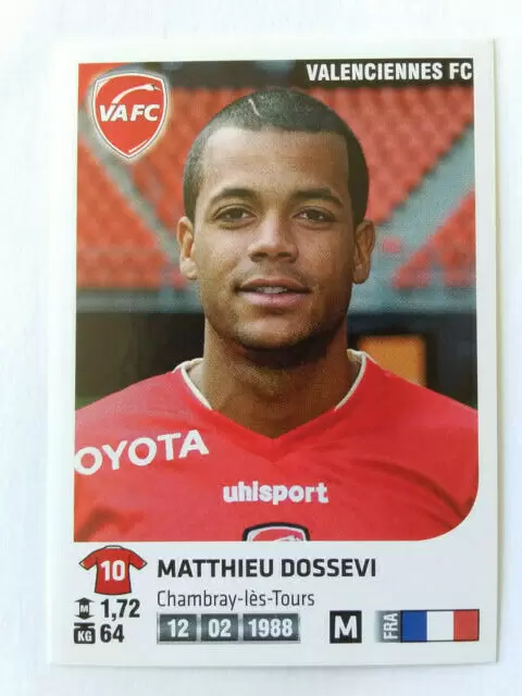 Foot 2012-13 - Matthieu Dossevi - Valenciennes FC