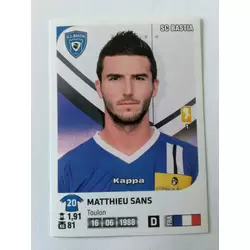 Matthieu Sans - SC Bastia