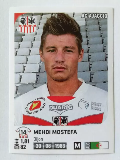 Foot 2012-13 (France) - Mehdi Mostefa - AC Ajaccio