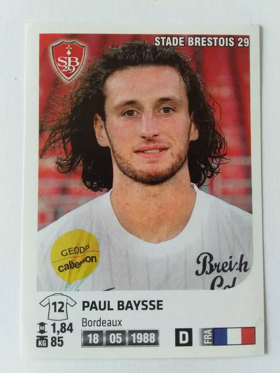 Foot 2012-13 - Paul Baysse - Stade Brestois 29