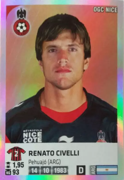 Foot 2012-13 - Renato Civelli - OGC Nice