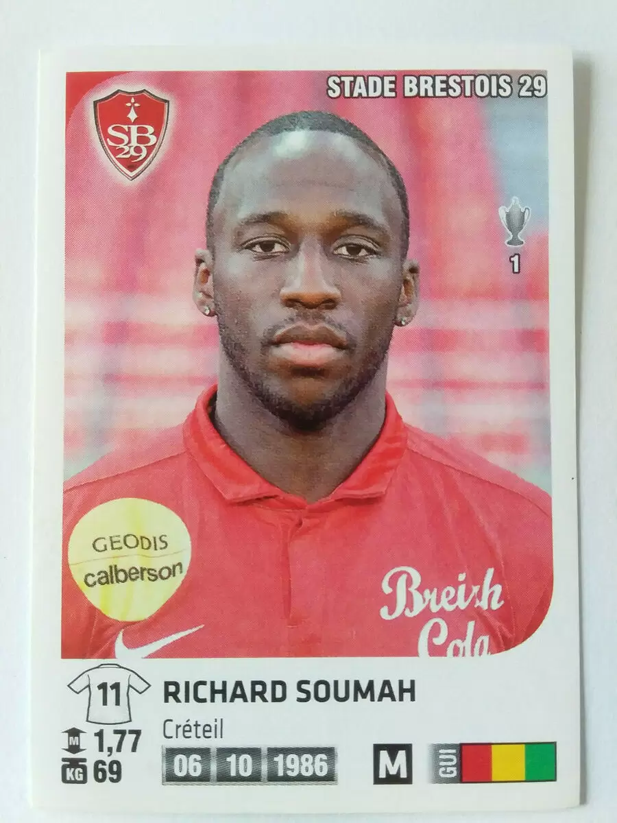 Foot 2012-13 - Richard Soumah - Stade Brestois 29