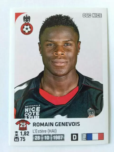 Foot 2012-13 (France) - Romain Genevois - OGC Nice
