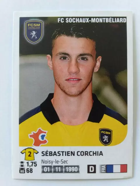 Foot 2012-13 - Sebastien Corchia - FC Sochaux-Montbeliard