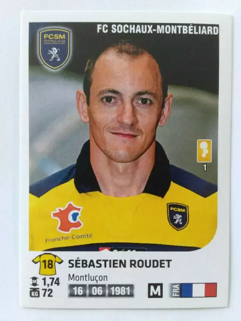 Foot 2012-13 - Sebastien Roudet - FC Sochaux-Montbeliard