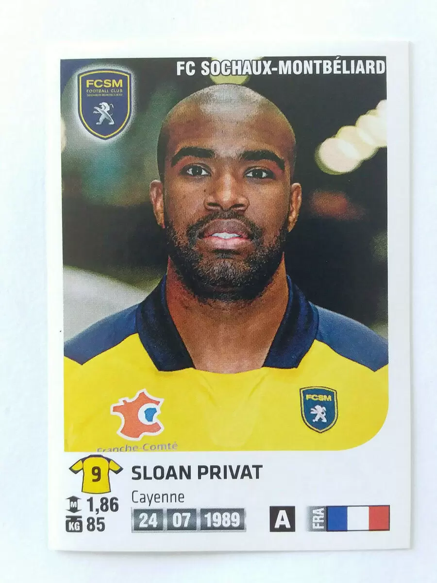 Foot 2012-13 - Sloan Privat - FC Sochaux-Montbeliard