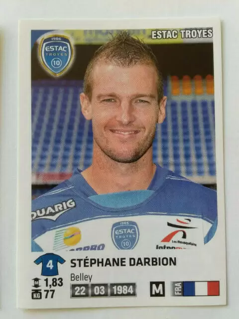 Foot 2012-13 - Stephane Darbion - ESTAC Troyes