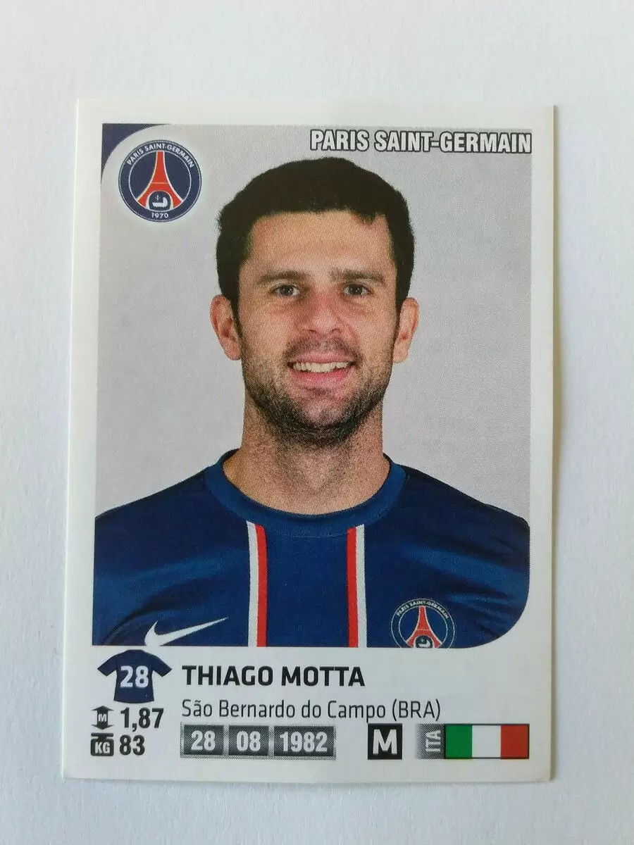 Foot 2012-13 - Thiago Motta - Paris Saint-Germain