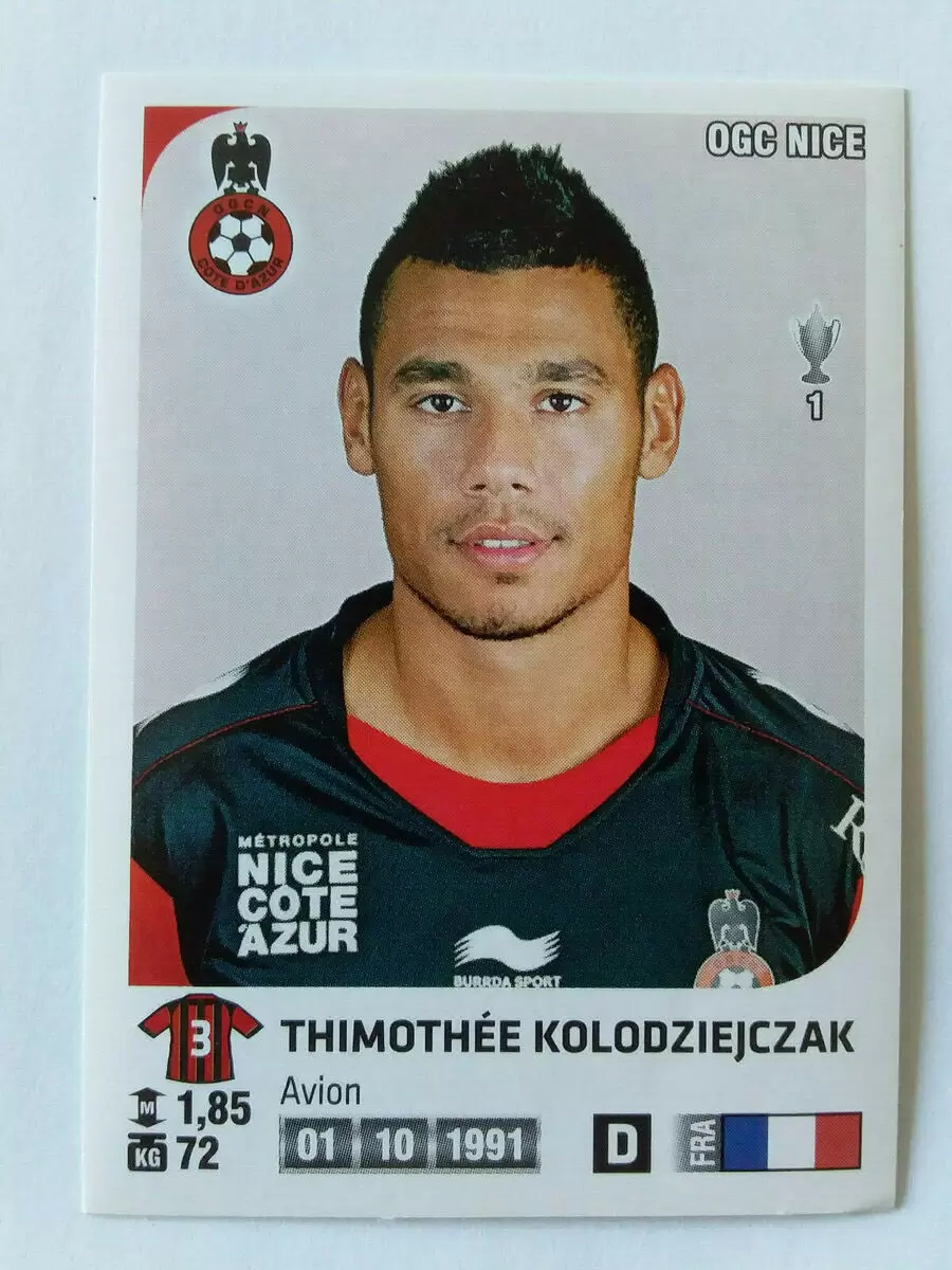 Foot 2012-13 (France) - Thimothee Kolodziejczak - OGC Nice