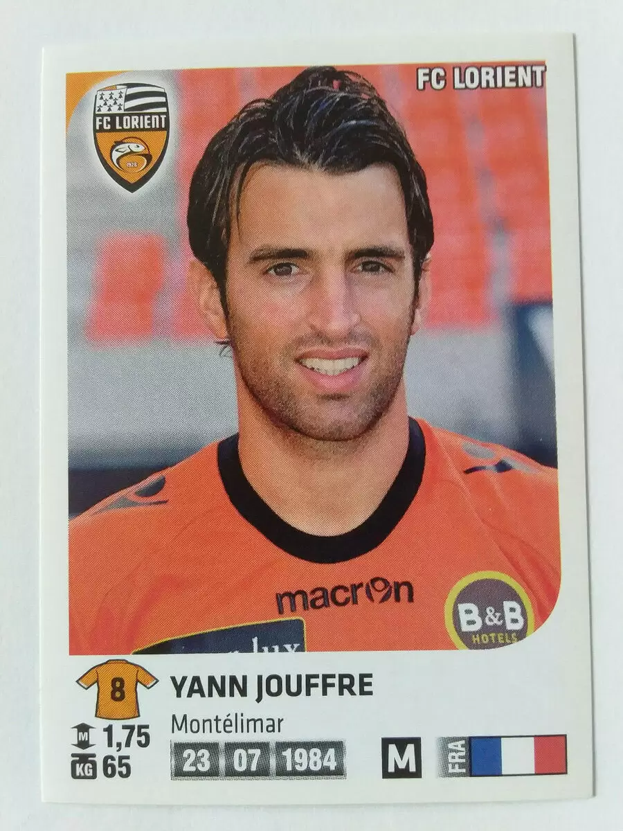 Foot 2012-13 (France) - Yann Jouffre - FC Lorient