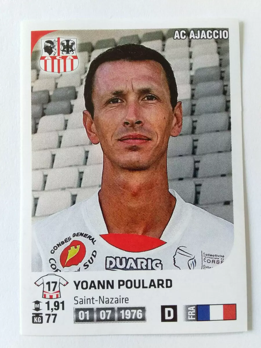 Foot 2012-13 (France) - Yoann Poulard - AC Ajaccio
