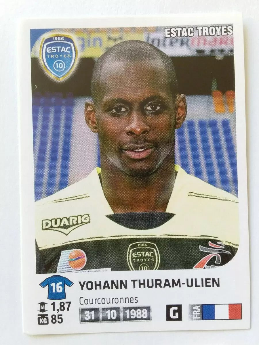 Foot 2012-13 - Yohann Thuram-Ulien - ESTAC Troyes