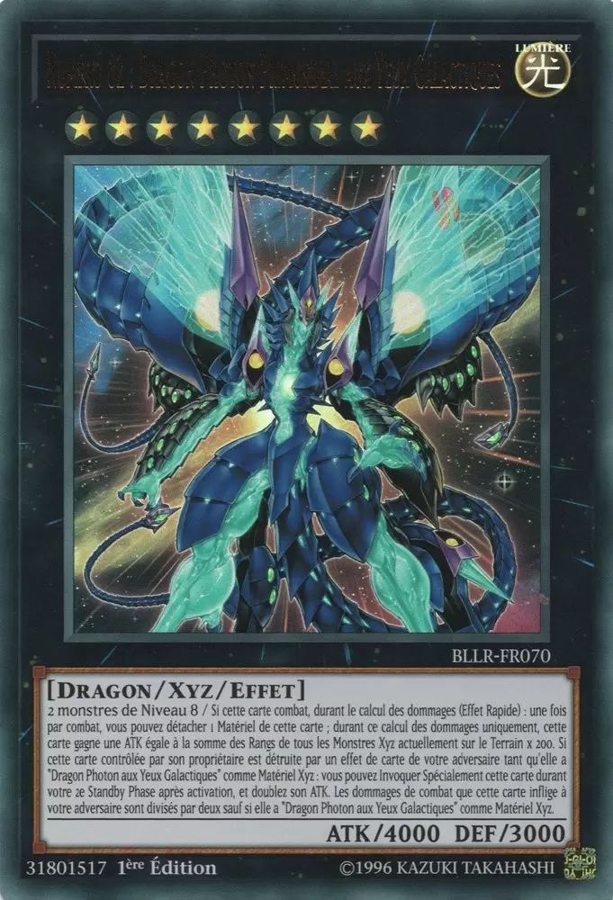 Batailles De Légende - Vengeance De La Lumière (BLLR) - Numéro 62 : Dragon Photon Primordial aux Yeux Galactiques