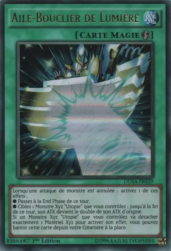 La Saga Des Duellistes DUSA - Aile-Bouclier de Lumière
