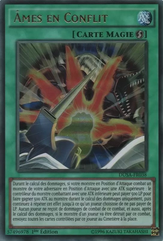 La Saga Des Duellistes DUSA - Âmes en Conflit