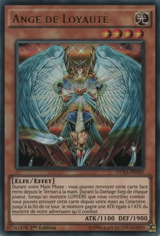 La Saga Des Duellistes DUSA - Ange de Loyauté