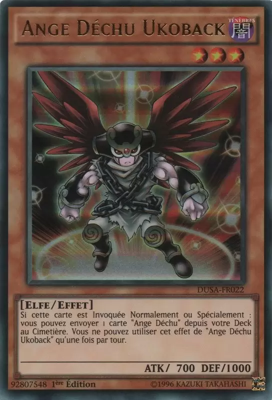 La Saga Des Duellistes DUSA - Ange Déchu Ukoback
