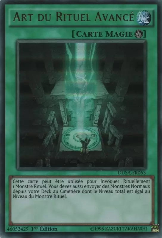 La Saga Des Duellistes DUSA - Art du Rituel Avancé