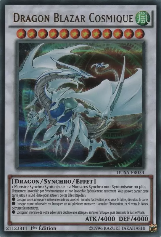 La Saga Des Duellistes DUSA - Dragon Blazar Cosmique