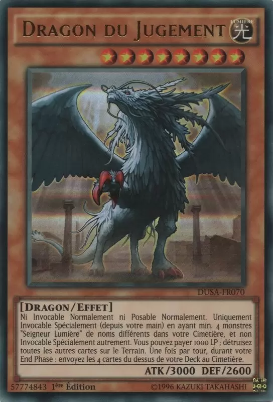 La Saga Des Duellistes DUSA - Dragon du Jugement
