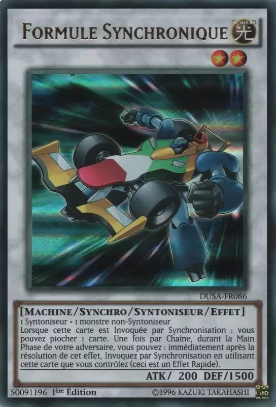 La Saga Des Duellistes DUSA - Formule Synchronique
