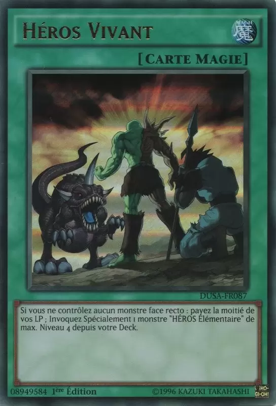 La Saga Des Duellistes DUSA - Héros Vivant