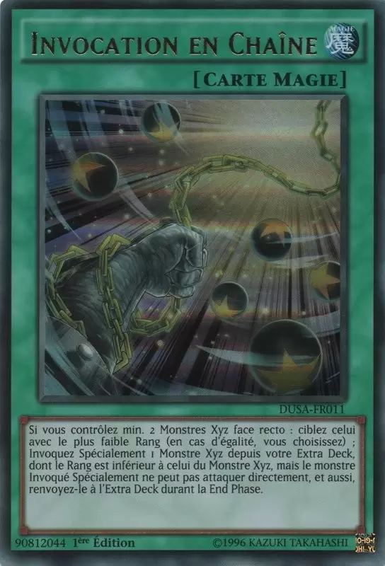 La Saga Des Duellistes DUSA - Invocation en Chaîne