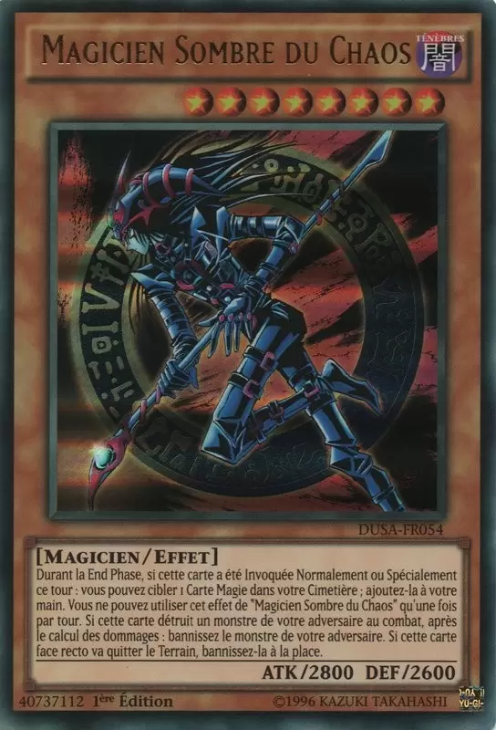 La Saga Des Duellistes DUSA - Magicien Sombre du Chaos