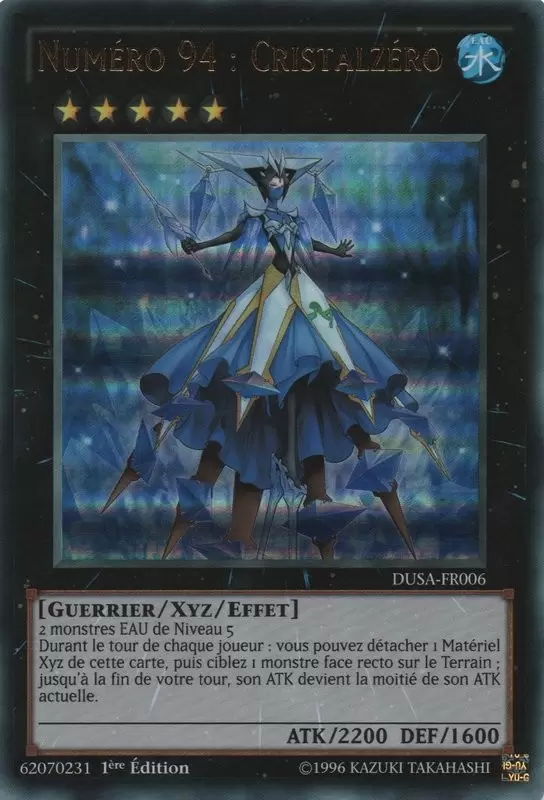 La Saga Des Duellistes DUSA - Numéro 94 : Cristalzéro