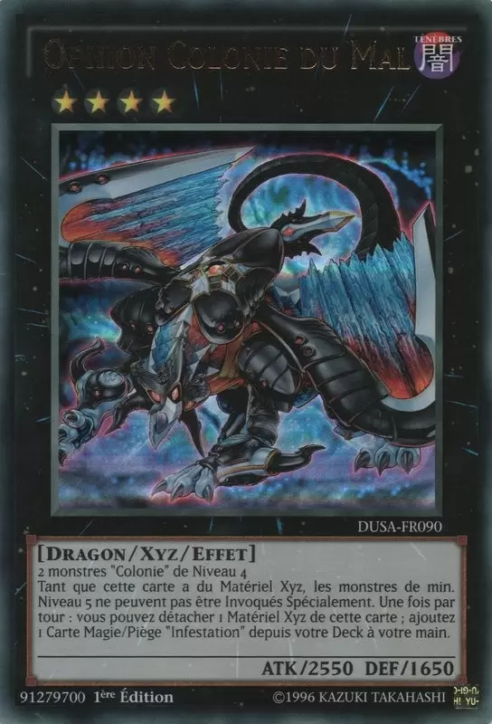 La Saga Des Duellistes DUSA - Ophion Colonie du Mal