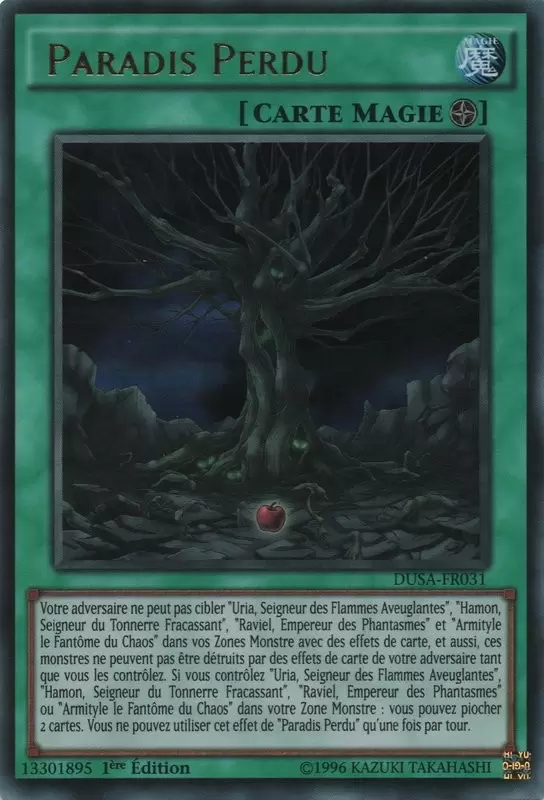 La Saga Des Duellistes DUSA - Paradis Perdu