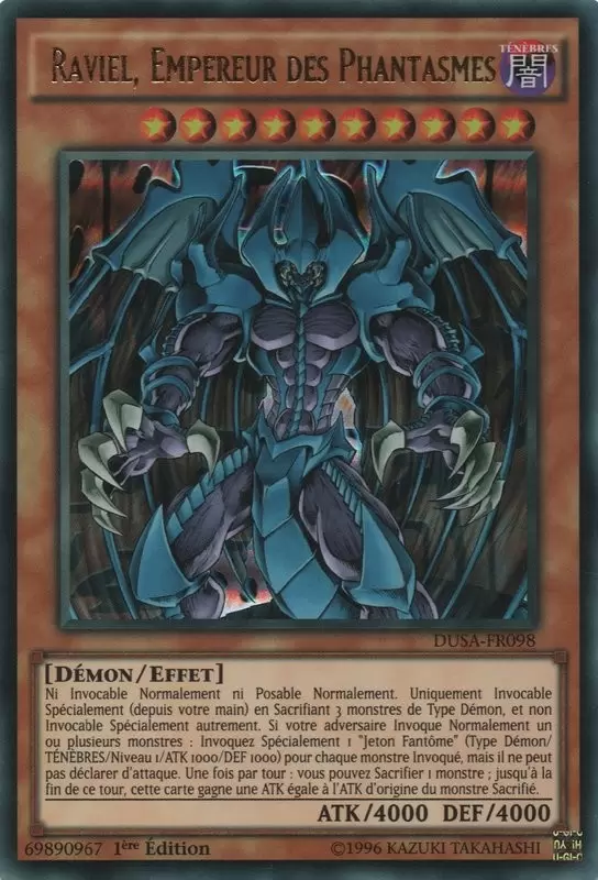 La Saga Des Duellistes DUSA - Raviel, Empereur des Phantasmes