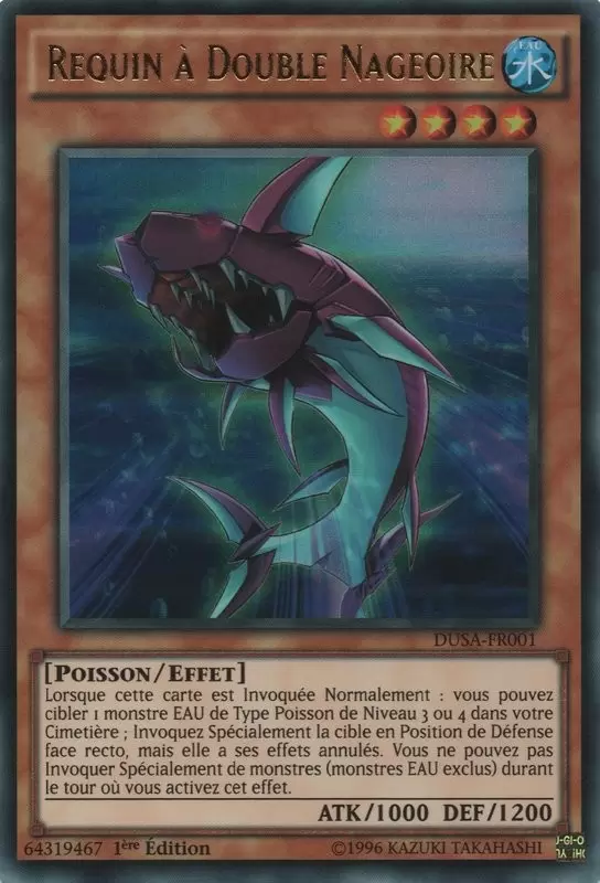La Saga Des Duellistes DUSA - Requin à Double Nageoire