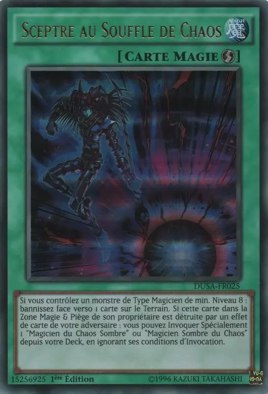 La Saga Des Duellistes DUSA - Sceptre au Souffle de Chaos