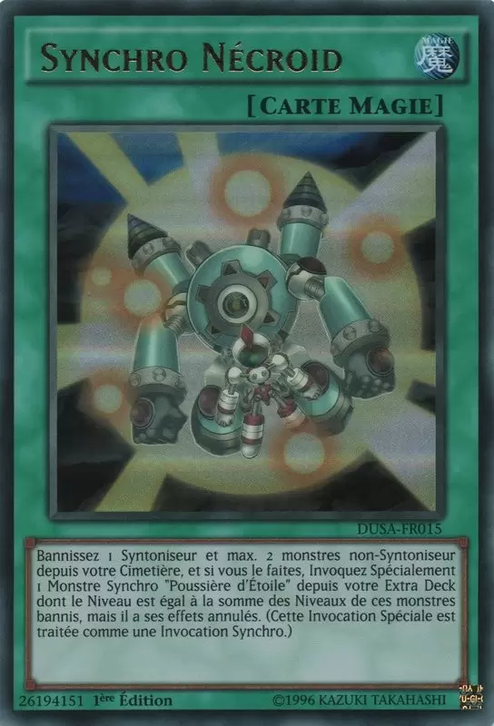 La Saga Des Duellistes DUSA - Synchro Nécroid