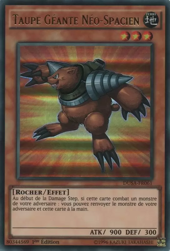 La Saga Des Duellistes DUSA - Taupe Géante Néo-Spacien