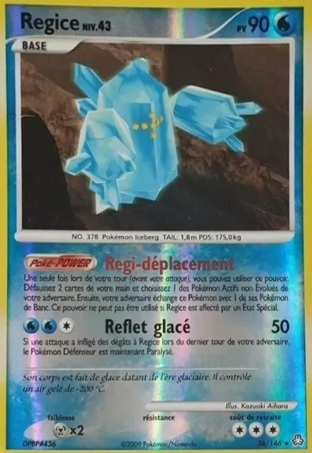 Eveil des Légendes - Regice Reverse
