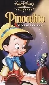 VHS - Pinocchio VHS